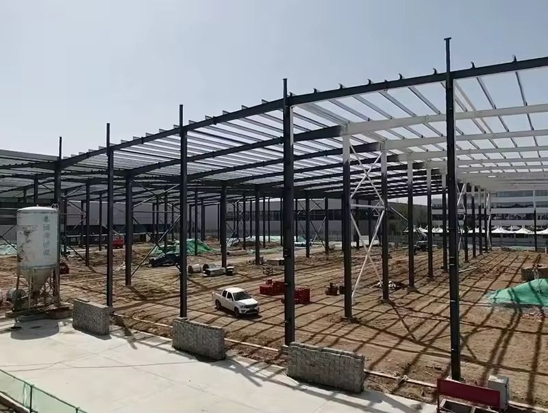 Top Fashion Commercial Steel Frame Buildings Factory