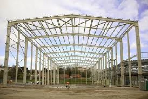 Strong steel stress frame